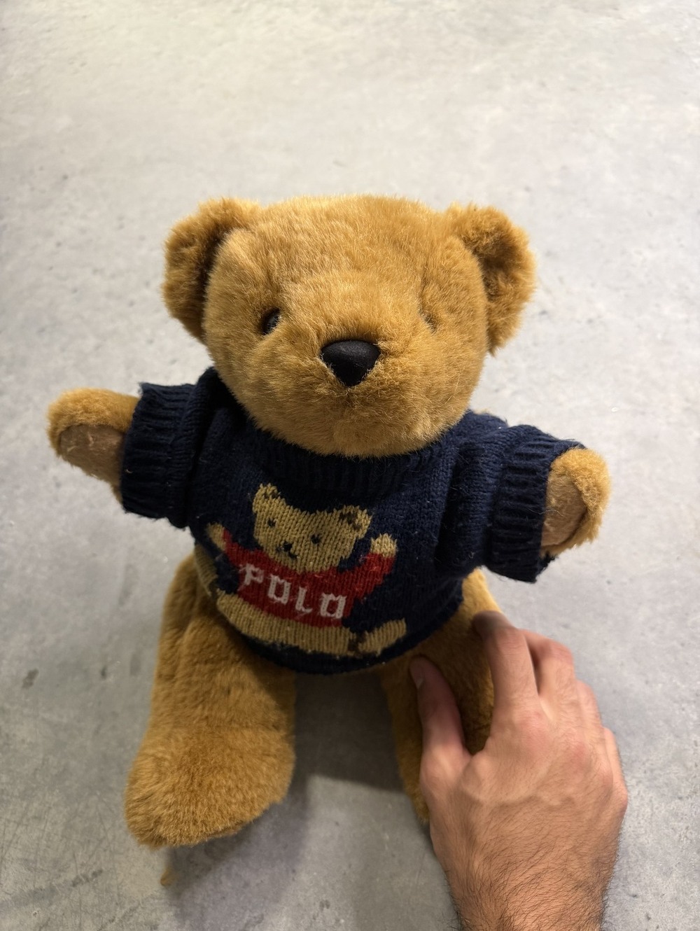 90s Polo Ralph Lauren Polo Bear Plush